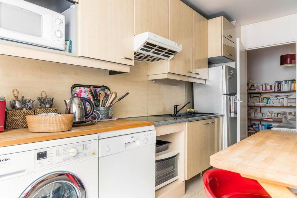 Charmant 3P. Calme, Spacieux Et Lumineux. 90 M2 Apartment Париж Екстериор снимка